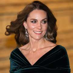 El regreso de Kate por todo lo alto a la Royal Variety: vestido de gala con guiño a la Navidad y joyas de Isabel II
