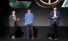 Director Kate Herron and Writer Michael Waldron of 'Loki' and President of Marvel Studios Kevin Feige took part today in the Disney+ Showcase at Disney&rsquo;s D23 EXPO 2019 in Anaheim, Calif.