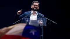 Gabriel Boric presidente electo de Chile menciona a disidencias sexuales en su primer discurso