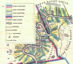 Hansen's disease Carville Hospital timeline map