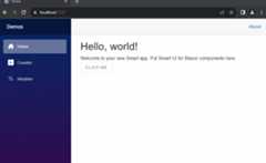 Blazor Button