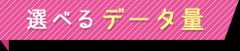 選べるデータ量