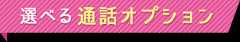 選べる通話オプション
