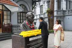 Celebration of 77th Republic of India in Embassy of India, Hanoi
