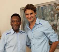 Pele and Federer