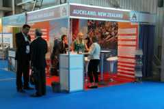 The Auckland, New Zealand Exhibition stand, SportAccord International Convention 2013 in Saint Petersburg, Russia