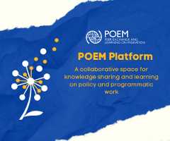 Poem platform, a collaborative space for knowledge sharing and learning on policy and programmatic work image