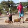 The Long Walk for Water: Children and youth in Marsabit trek scorching terrain with heavy jerrycans, as drought steals livestock and strains survival. Credit: Charles Kariuki/IPS