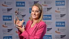 <p>TAKE EVERY OPPORTUNITY: Hall of Fame Award recipient Derval O'Rourke during the 123.ie National Athletics Awards ceremony at the Crowne Plaza Hotel in Santry, Dublin. Picture: Sam Barnes/Sportsfile</p>