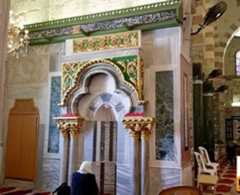 Mehrab Zakariyyah in the Qibly mosque