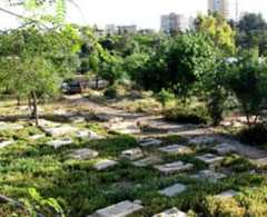 View of Mamilla cemetery