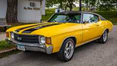 Chevrolet Chevelle in a parking lot