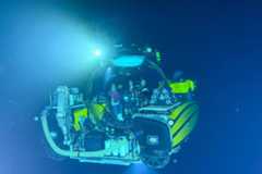 OceanXplorer's Neptune submersible is designed for scientific collection and observation.