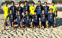 ビーチサッカーの特設ページ