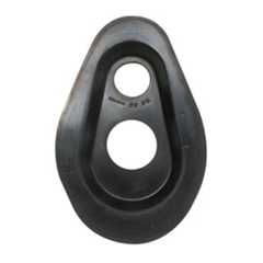 Steering Column to Floor Rubber Grommet  Fits  46-55 Jeepster, Station Wagon with Planar Suspension