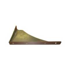 US Made Front Driver Fender Outer Overlay Panel  Fits  55-71 CJ-5, 6