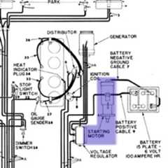 Factory Rebuilt Starter Motor 6 volt  Fits  53-58 CJ-3B, 5 with floor start