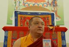 “You don’t have to be afraid of death if you know how to practice in death.” - Shamar Rinpoche. Photo / M. Weitbrecht