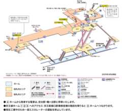 駅構内マップ