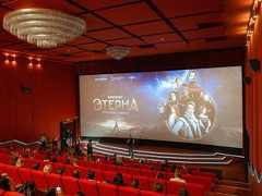 В Минске состоялась мировая премьера фэнтези «Этерна» с Юрием Чурсиным и Алексеем Лукиным