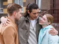 Сухраб Хайлобеков, Кристина Вайнас и Михаил Грищенко сыграли в мелодраме «Ведь мы семья»