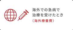 海外で急な病気にかかって治療を受けたとき（海外療養費）