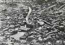 Aerial - Blackburn town centre, 1920s