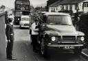 Traffic checkpoint, Langho, September 1963 (Picture: Newsquest)