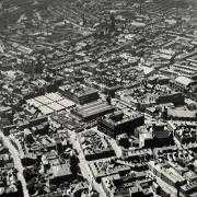 Aerial - Blackburn town centre 1960s