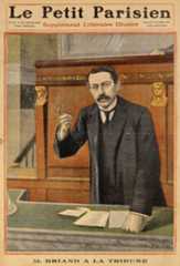 Aristide Briand à la tribune