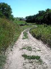 Oregon Trail Ruts at Rock Creek, Nebraska