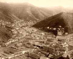 Deadwood from Mt. Moriah in 1888