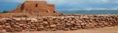 Pecos Pueblo Mission, Pecos, New Mexico by Kathy Alexander