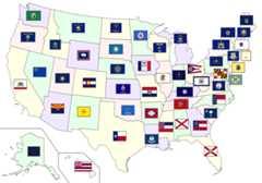 State Flags in the United States.