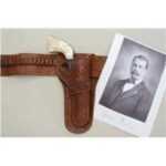 Colt SA 44-40 caliber Six Shooter revolver that Nabor was carrying during the Indian John John posse in 1907 Colt SA 44-40 caliber Six Shooter revolver that Nabor was carrying during the Indian John John posse in 1907