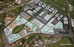 BCC (BioCity Campus) Modellsimulation