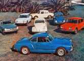 Os dois modelos Karmann-Ghia integrando a linha Volkswagen 1970 (fonte: Jorge A. Ferreira Jr.).