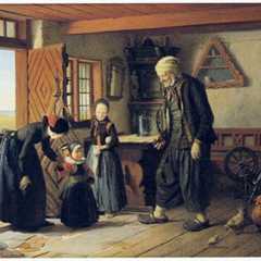 Exner Besøget hos Bestefader 1853