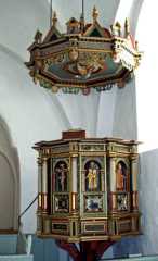 Dover Kirke praedikestol 1
