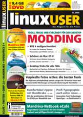 Heftcover LinuxUser 12/2008