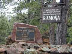 Helen Hunt Jackson memorial