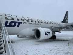 Vilniaus oro uoste nuo tako nuriedėjo lėktuvas