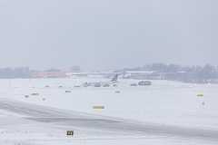 Vilniaus oro uoste nuo tako nuriedėjo lėktuvas