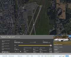 Vilniaus oro uoste nuo tako nuriedėjo lėktuvas