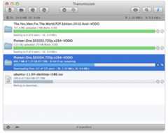 Transmission torrenting client