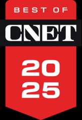 Best of CNET 2025 product badge