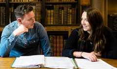 Postgraduate student in chemical engineering lab