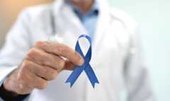 A symbolic ribbon to represent prostate cancer awareness.