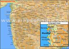 Elevation Map of Maharashtra