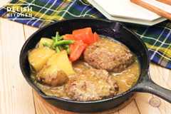 みそ煮込みハンバーグ